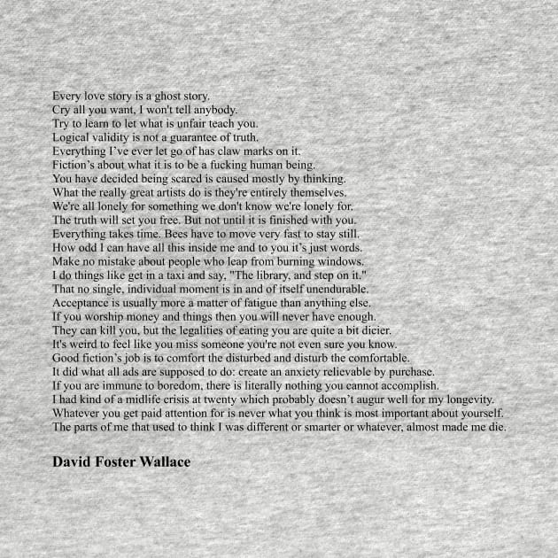 David Foster Wallace Quotes by qqqueiru